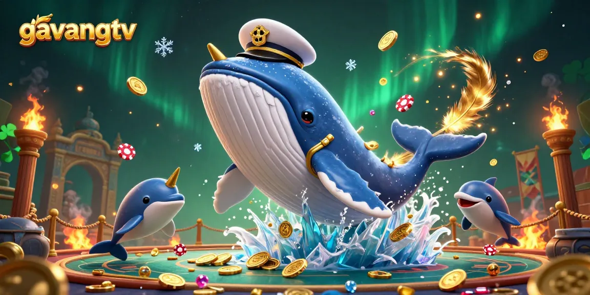 Join the adventure at gavangtv with vibrant casino characters in a dazzling scene.