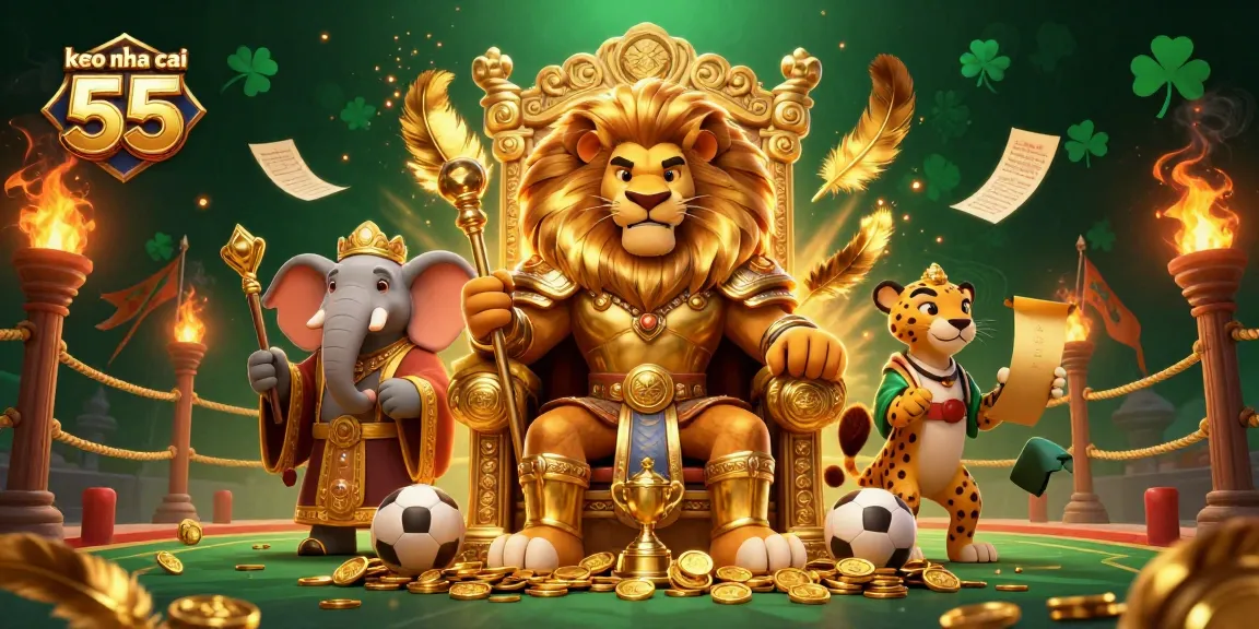 Experience thrilling gameplay with keo nha cai 55, featuring a dynamic sports betting scene.