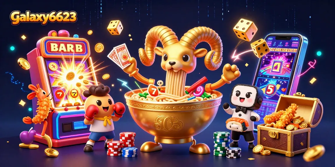Gamblers enjoy big wins today with galaxy6623 as animated characters celebrate vibrant casino games.