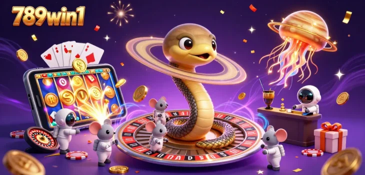 Engage with 789win1's cosmic casino where fun meets fortune with vibrant gaming elements.